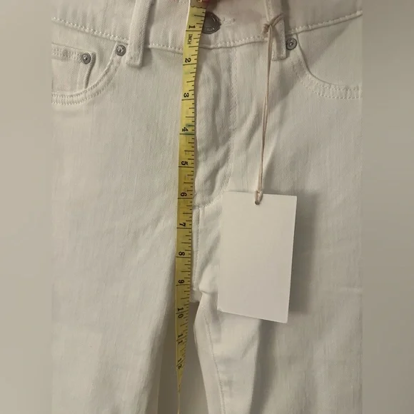 DL1961 Women's straight leg - Mid rise - Instasculpt Ankle - white - Picture 4 of 9